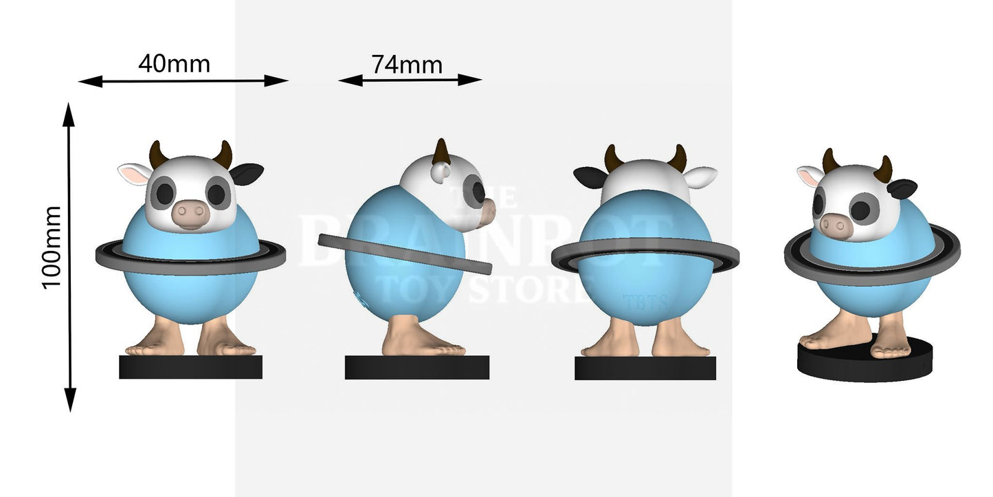 La Vaca Saturno Saturnita Toy – Viral Italian Brainrot Meme Collectible