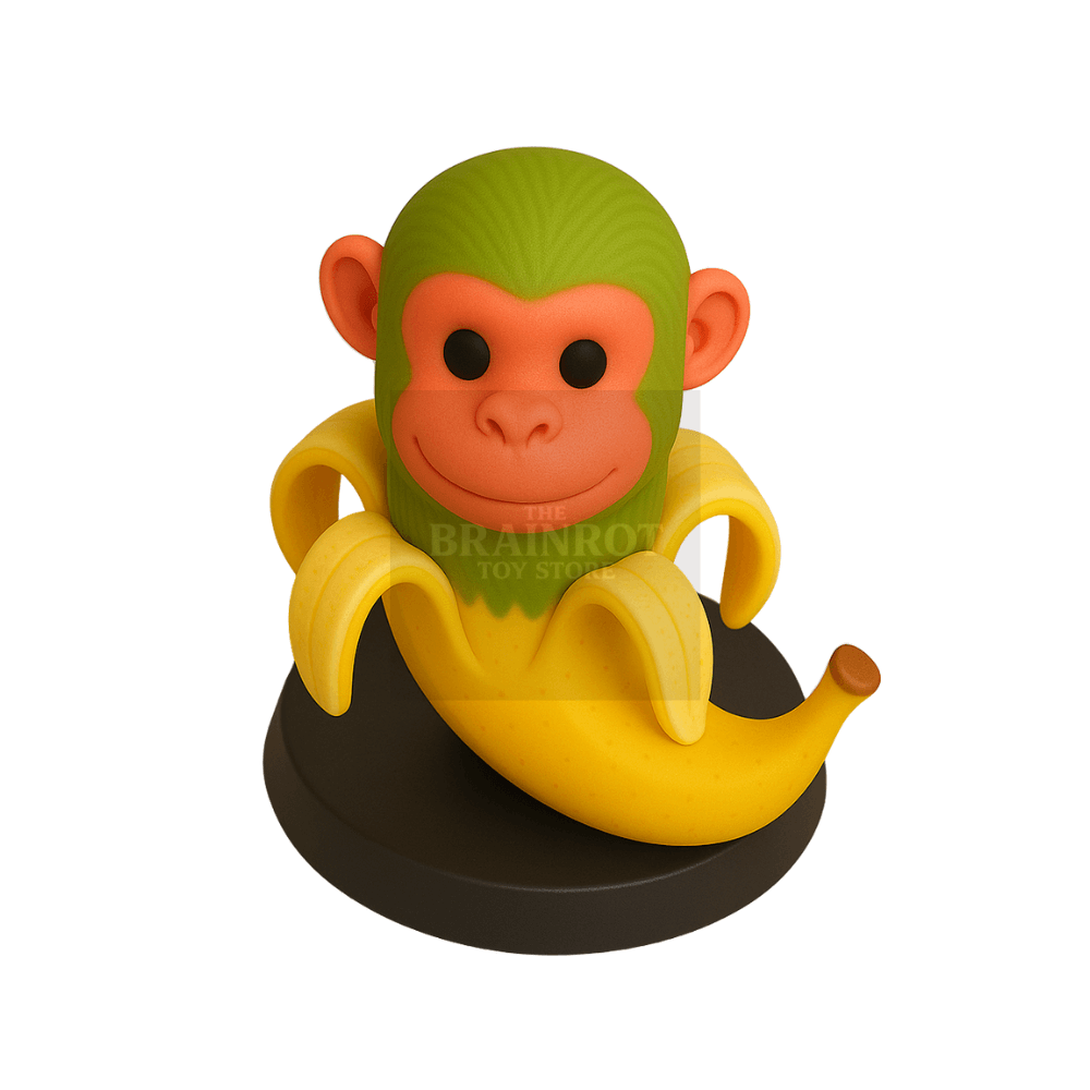 Shimpanzinni Bananinni Toy – Viral Italian Brainrot Meme Collectible