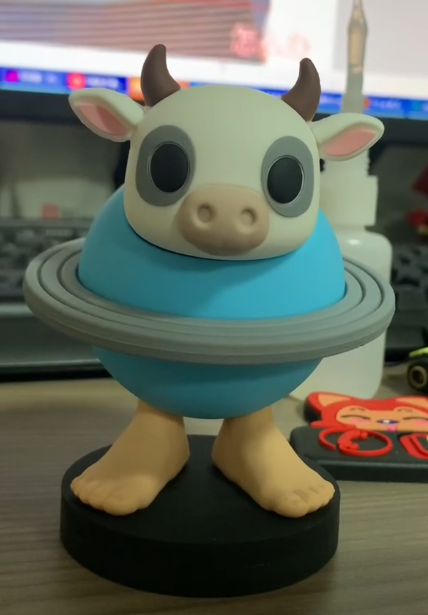 La Vaca Saturno Saturnita Toy – Viral Italian Brainrot Meme Collectible