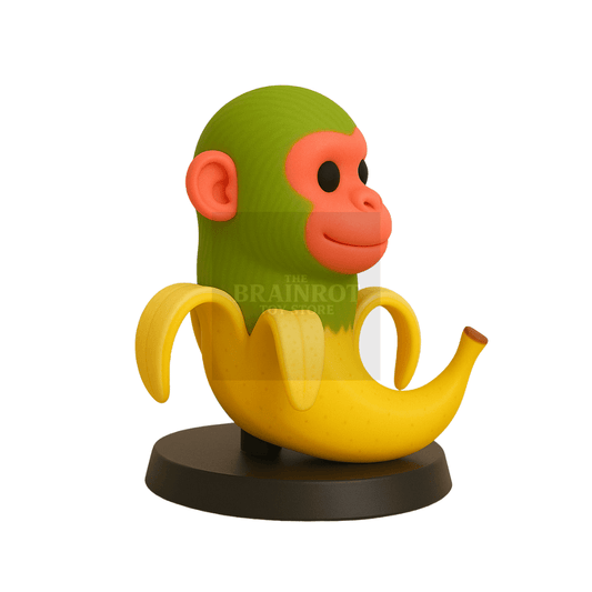 Shimpanzinni Bananinni Toy – Viral Italian Brainrot Meme Collectible